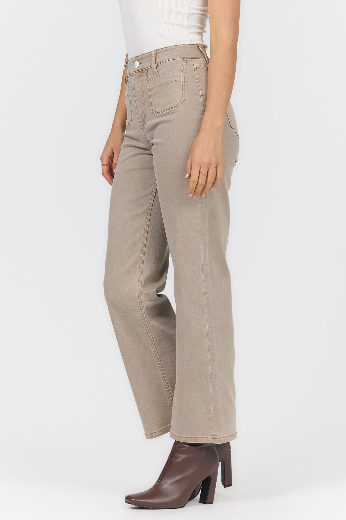 holly-high-waist-straight-leg-jeans-mink — Dear John Denim