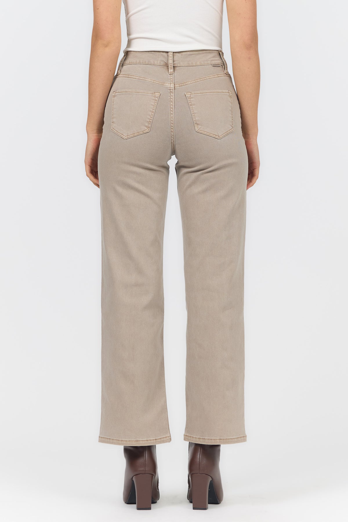 holly-high-waist-straight-leg-jeans-mink — Dear John Denim