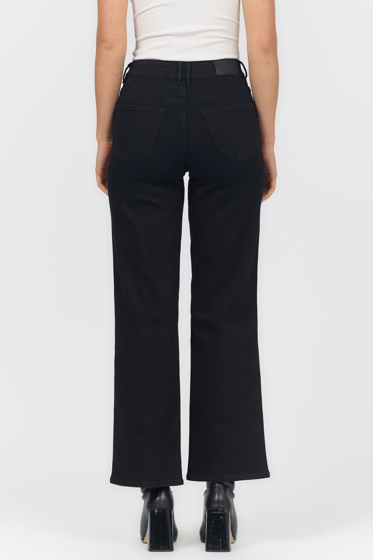 holly-high-waist-straight-leg-jeans-black-arrow — Dear John Denim