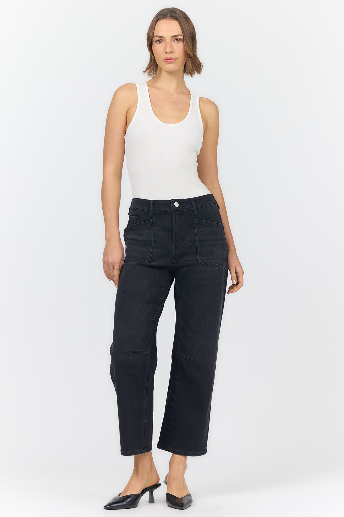 lasso-barrel-mid-rise-clean-hem-jean-jet-set — Dear John Denim