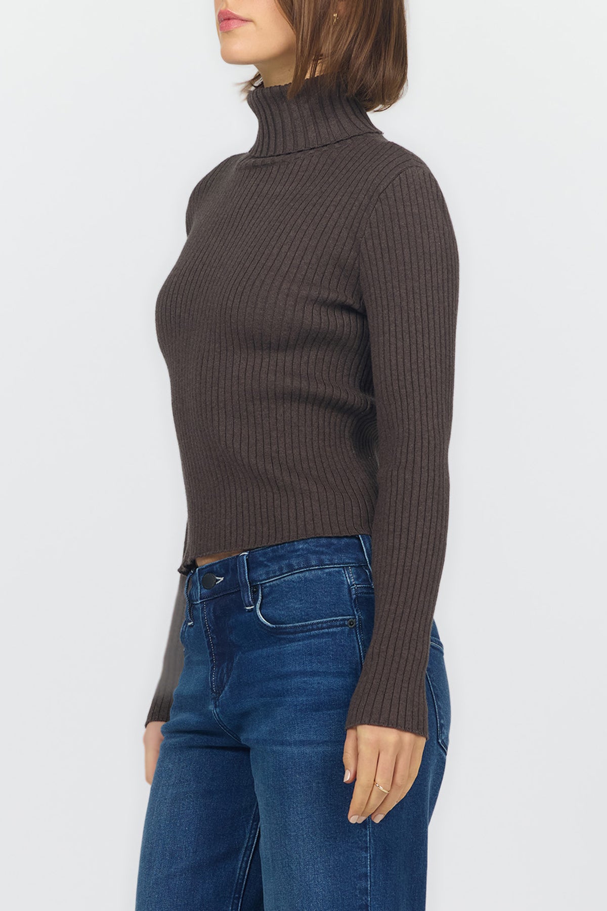 arlen-long-sleeve-sweater-dark-chocolate — Dear John Denim