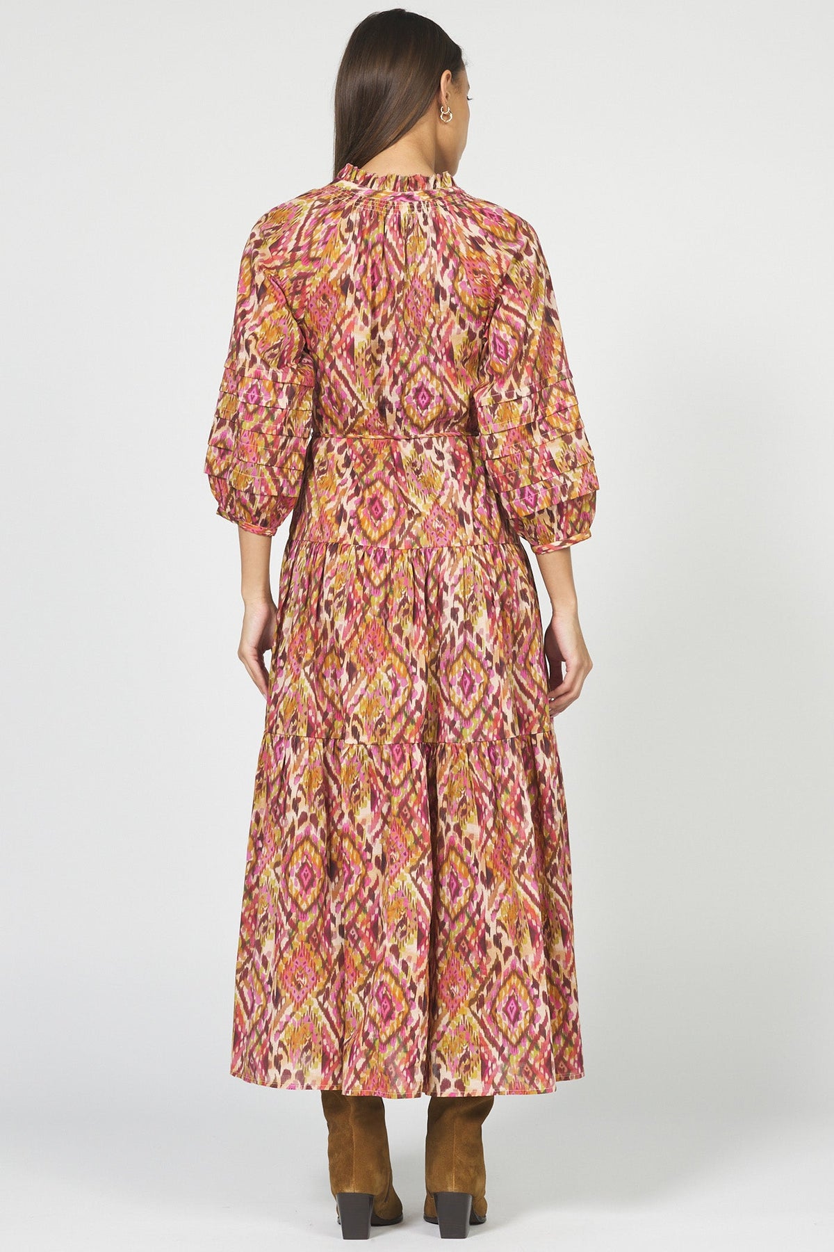marian-novelty-dress-sonora-print — Dear John Denim