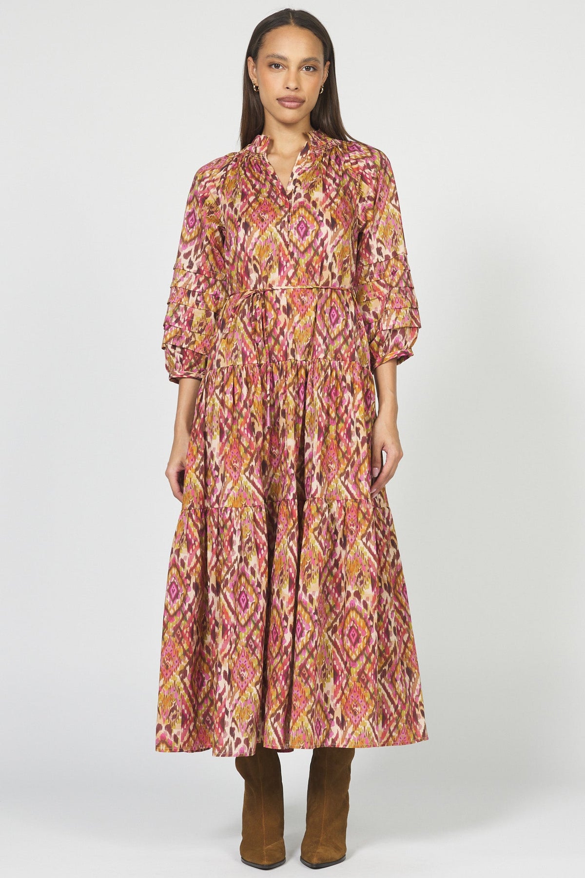 marian-novelty-dress-sonora-print — Dear John Denim