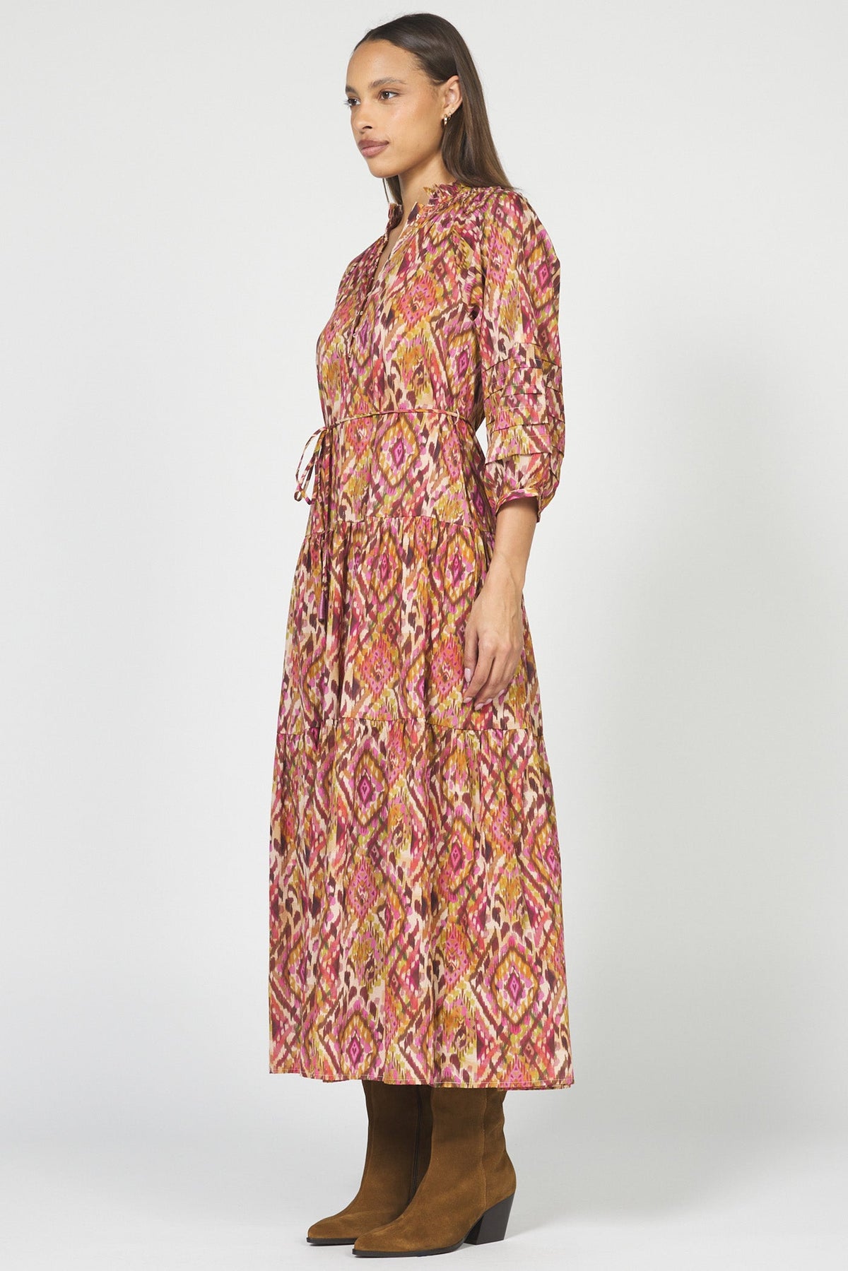 marian-novelty-dress-sonora-print — Dear John Denim