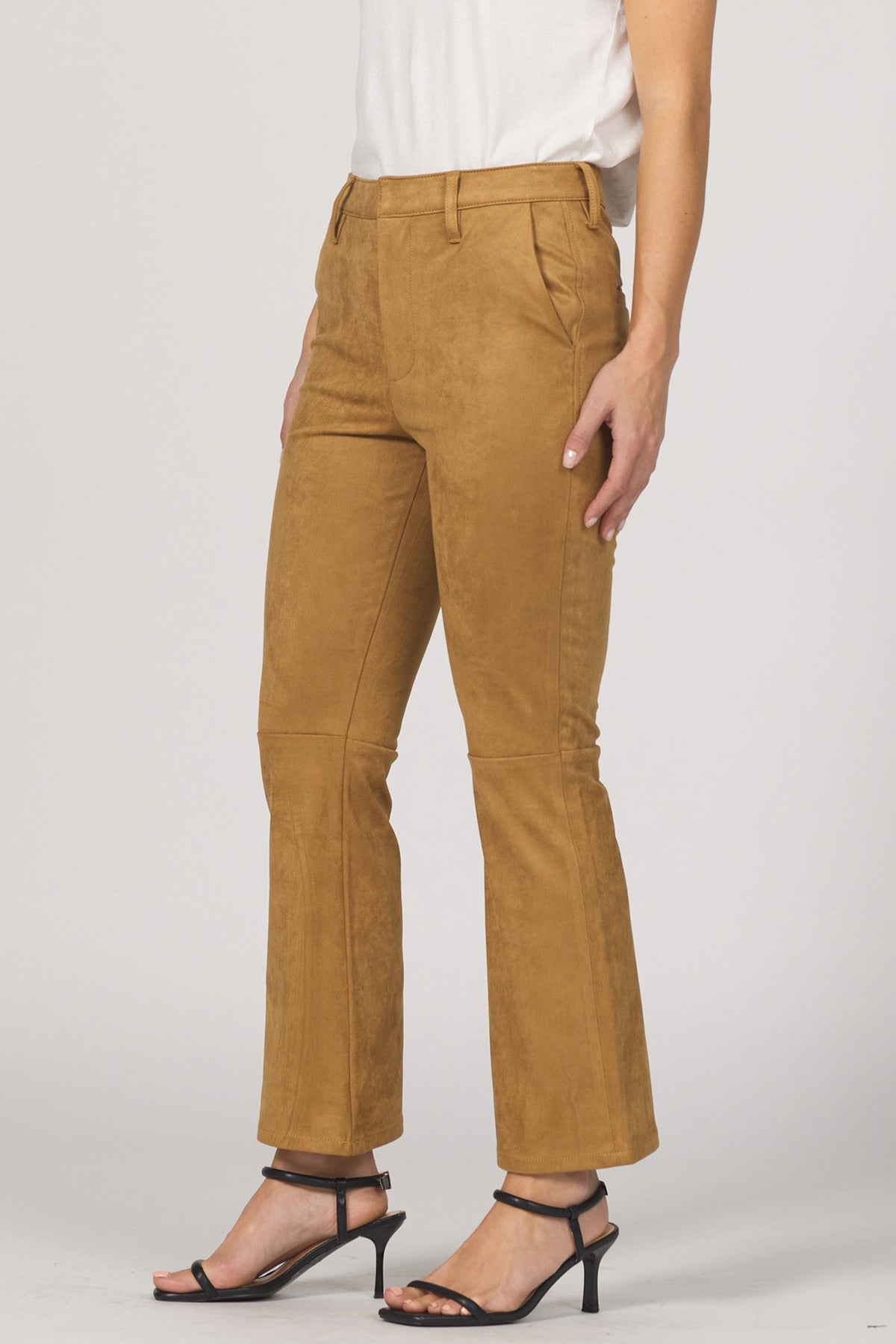 jeanne-flare-pant-butterscotch — Dear John Denim