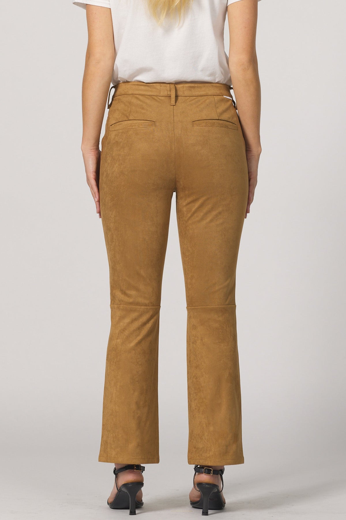 jeanne-flare-pant-butterscotch — Dear John Denim