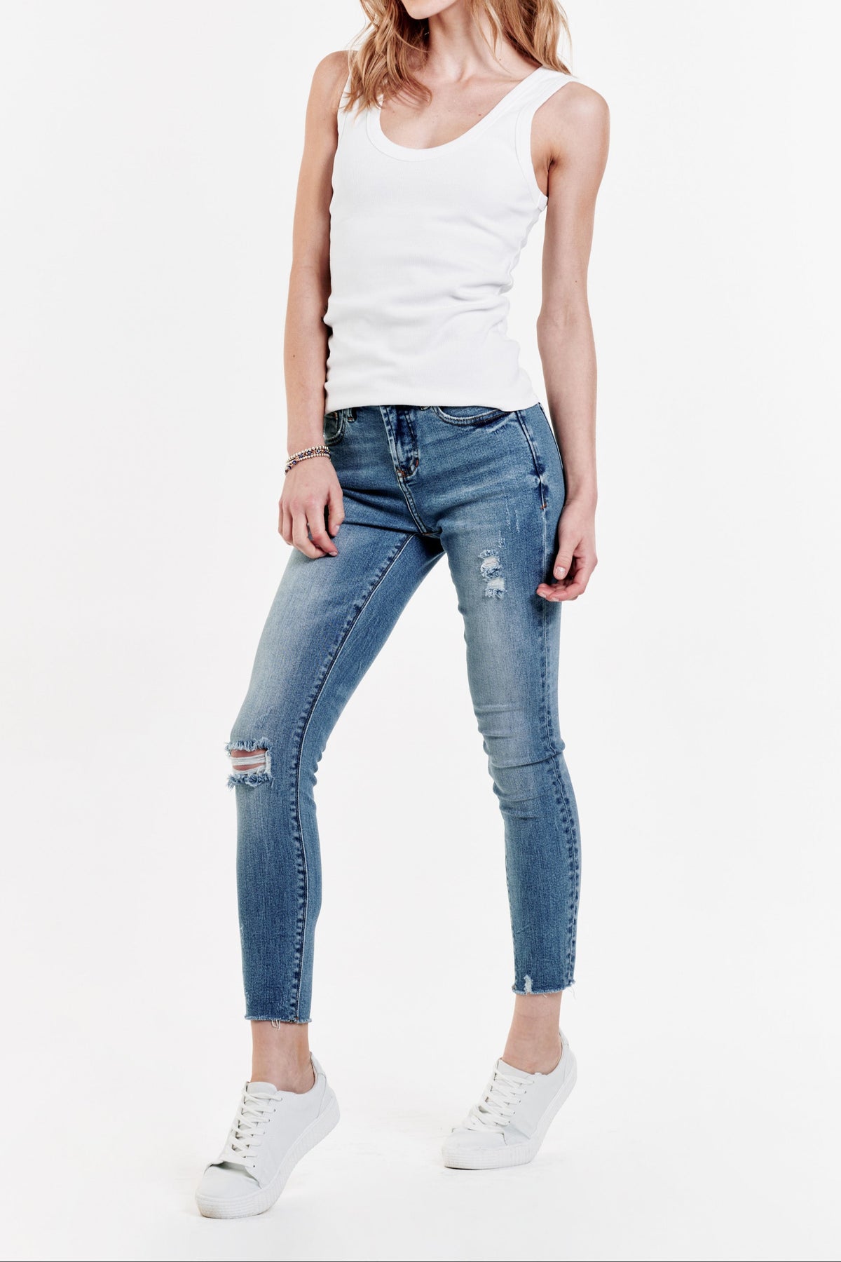 WHITE-DKN2066H4WHT-1 — Dear John Denim
